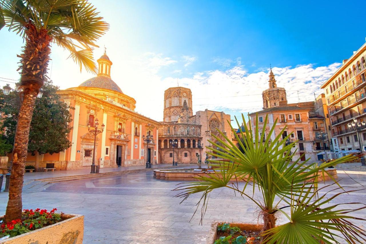 Apartamento Tranquilo, luminoso y en el centro de la ciudad Valencia Exterior foto